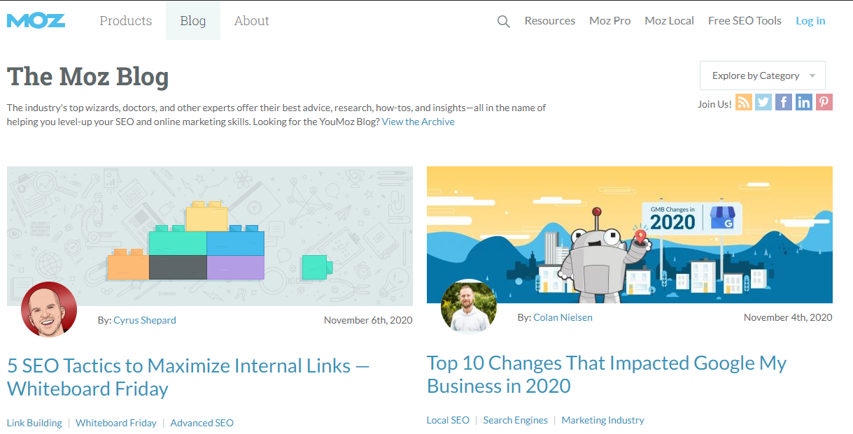 Top 10 Digital Marketing Blogs You Must Read The moz Blog is Best Digitall Marketing Blog